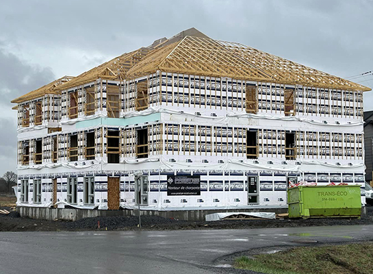 Réalisation de projet en construction et charpente de bois